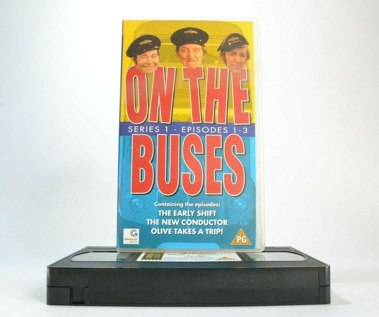 On The Buses {Series 1} -'The Early Shift'- Comedy Series - Reg Varney - Pal VHS-