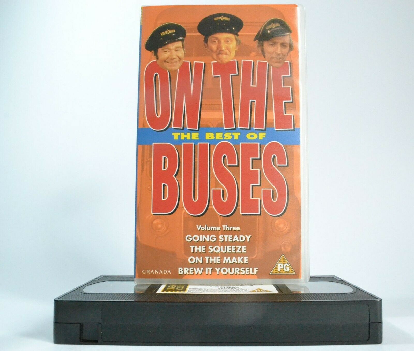 On The Buses (The Best Of) Vol.3: Going Steady - T.V. Series - Reg Varney - VHS-