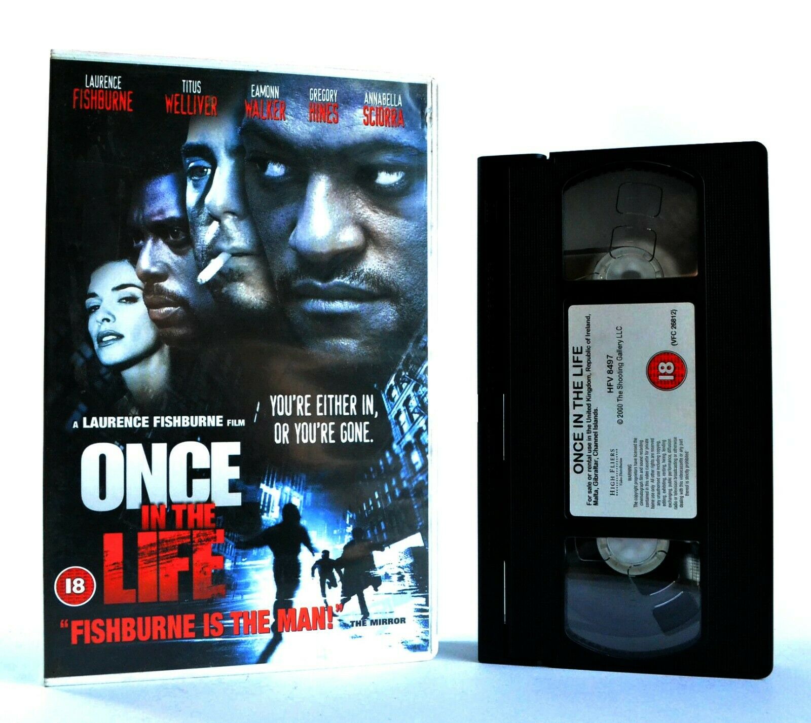 Once In The Life: Film By L.Fishburne (2000) - Crime Movie - Large Box - Pal VHS-