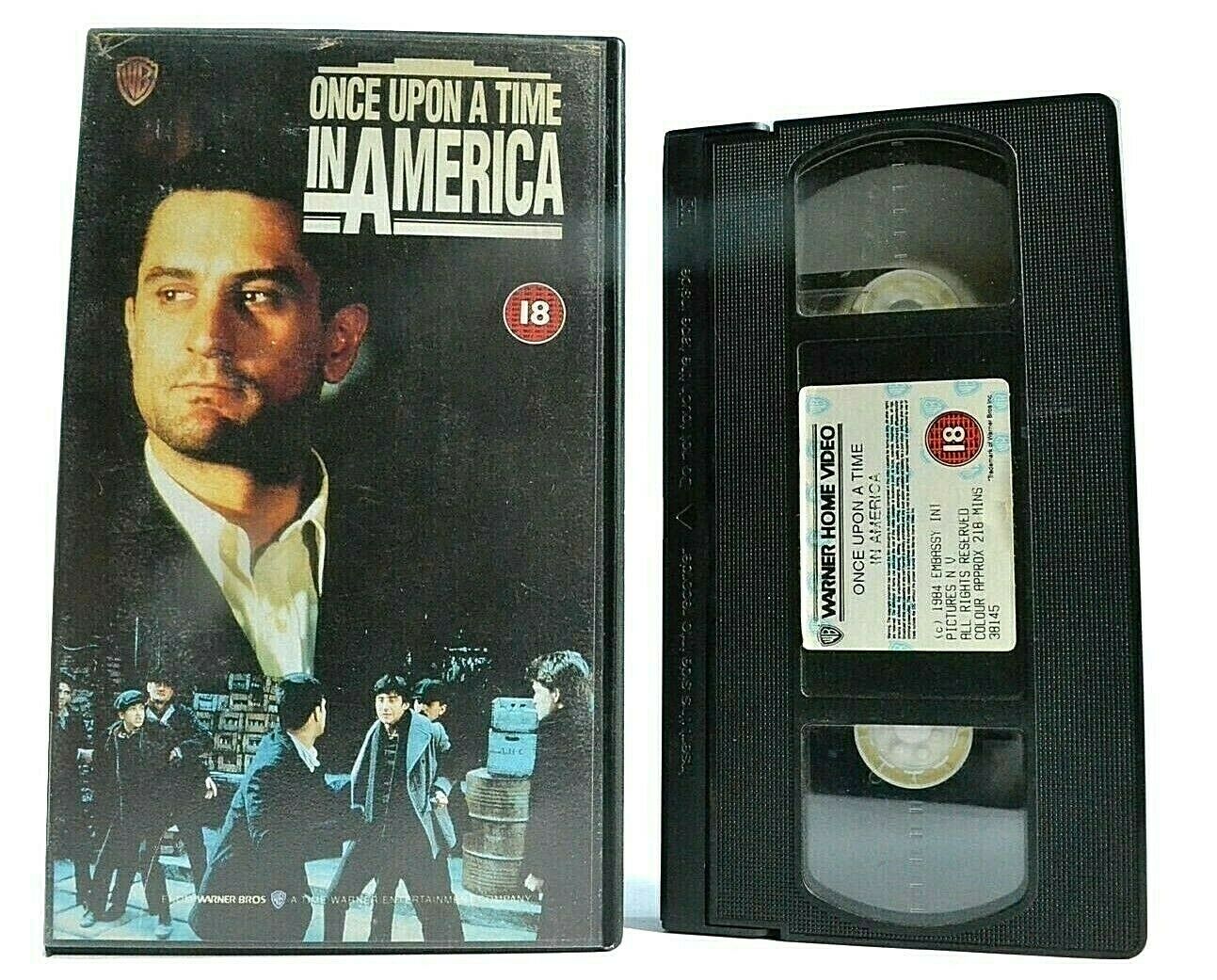 Once Upon A Time In America; [Sergio Leone]: Drama - Robert De Niro - Pal VHS-