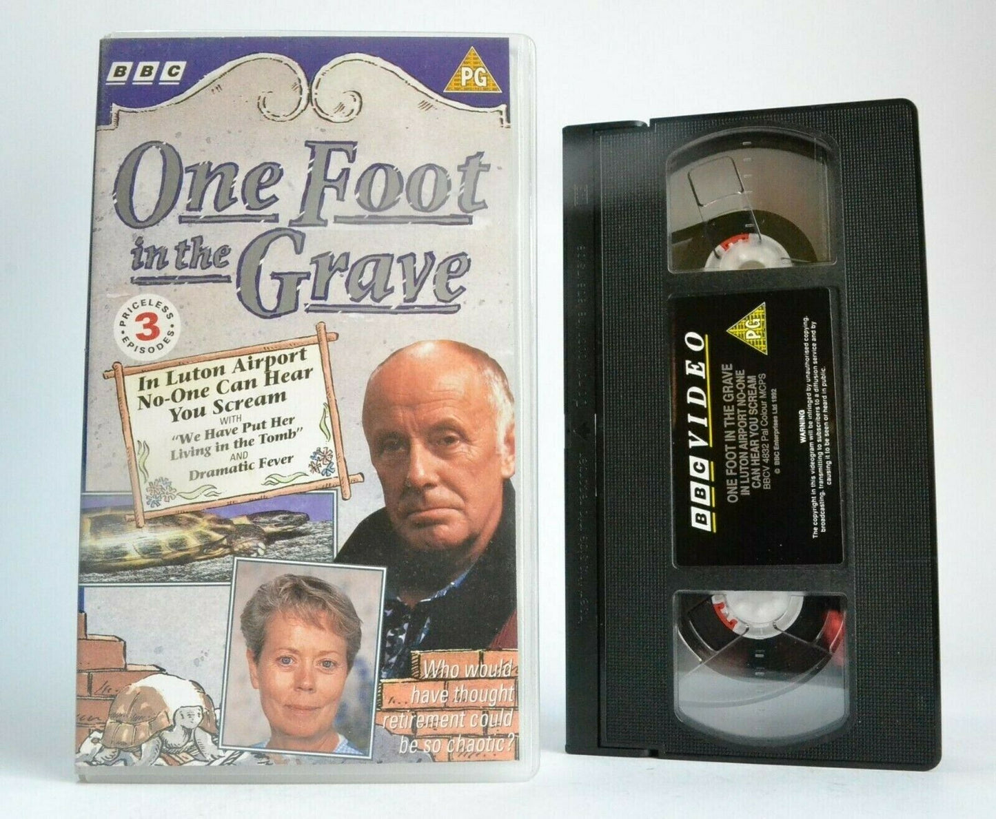 One Foot In The Grave; [David Renwick] -<'Dramatic Fever'>- BBC Comedy - Pal VHS-