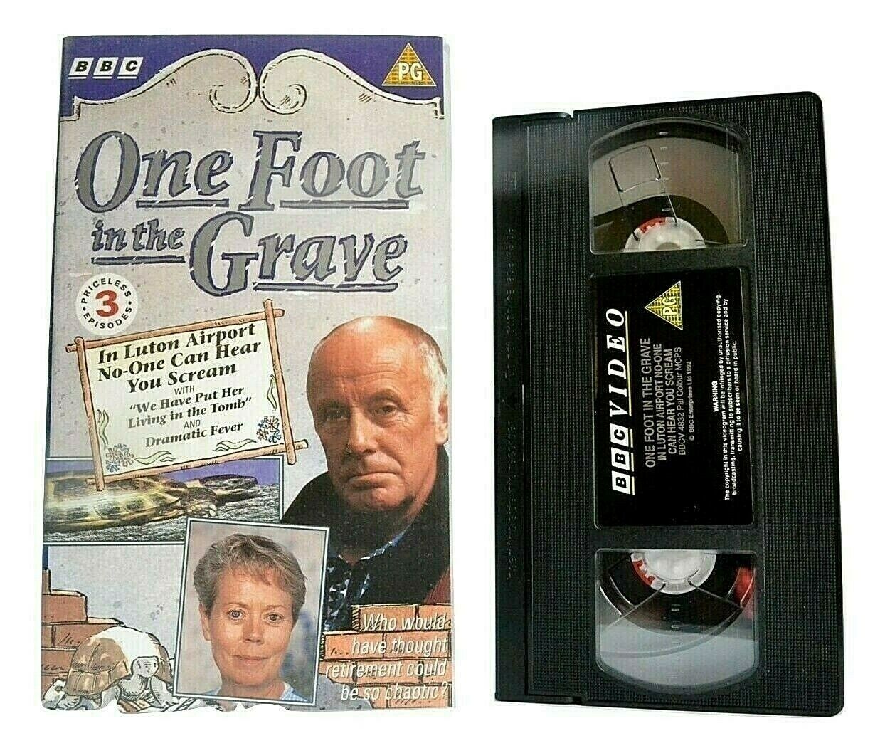 One Foot In The Grave; [David Renwick] -<'Dramatic Fever'>- BBC Comedy - Pal VHS-