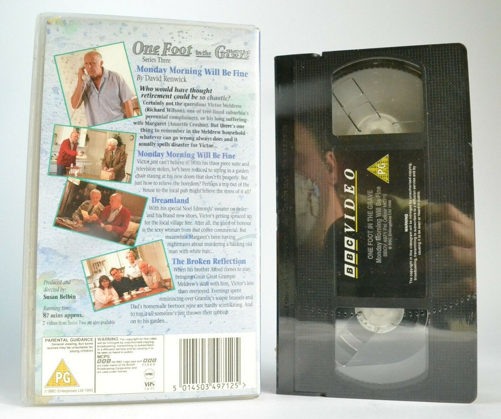 One Foot In The Grave: Monday Morning Will Be Fine [New Sealed] TV Series - VHS-