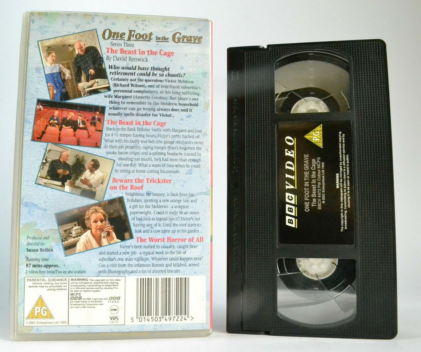 One Foot In The Grave: The Beast In The Cage; [BBC Series] Comedy - Pal VHS-