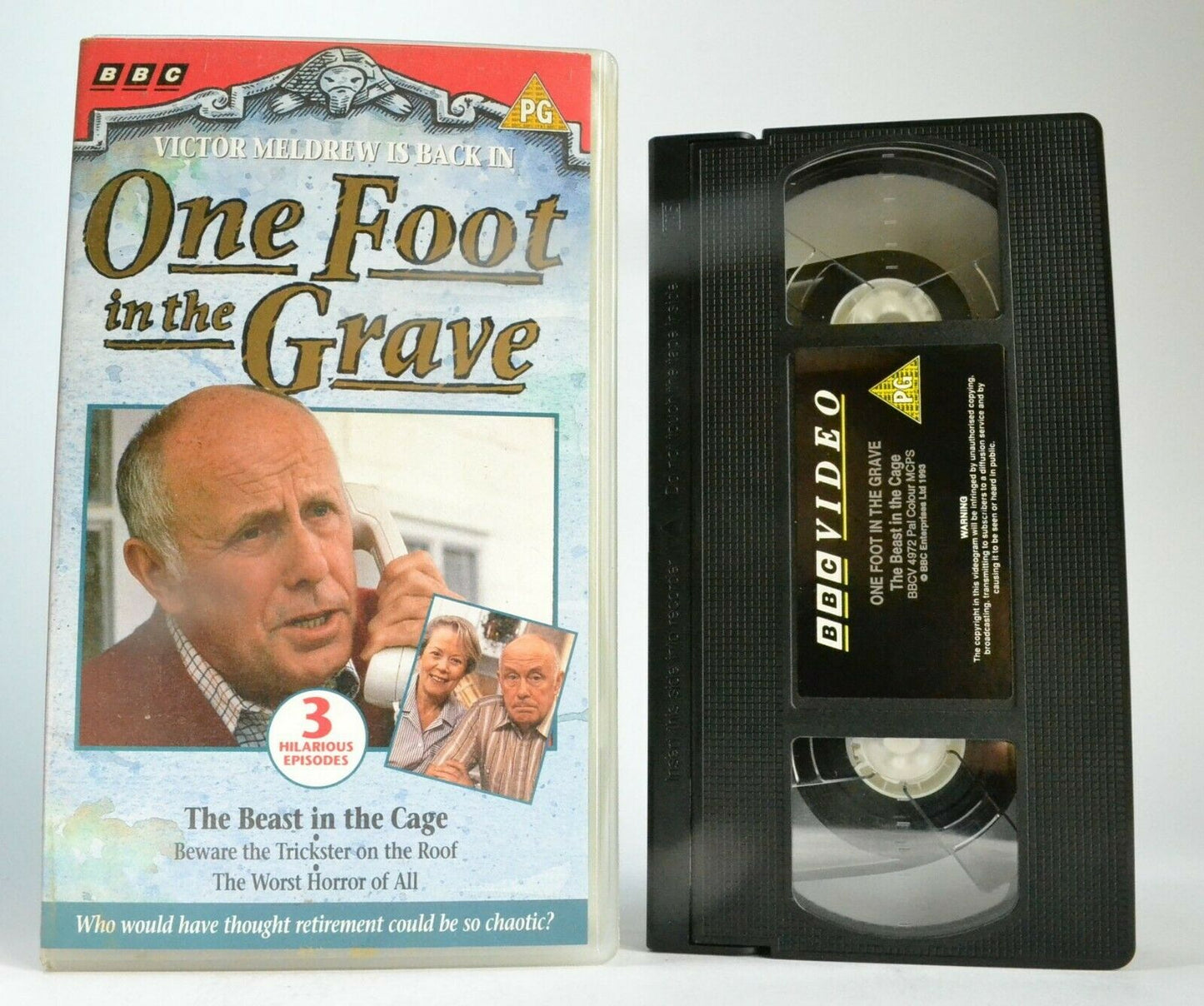 One Foot In The Grave: The Beast In The Cage; [BBC Series] Comedy - Pal VHS-