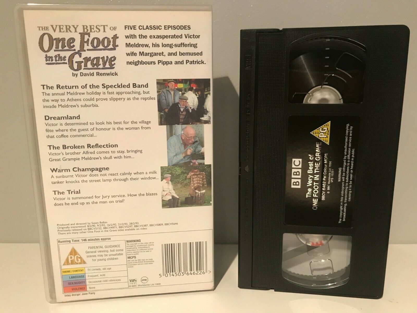 One Foot In The Grave (The Best Of): BBC T.V. Series -'Warm Champagne'- VHS-