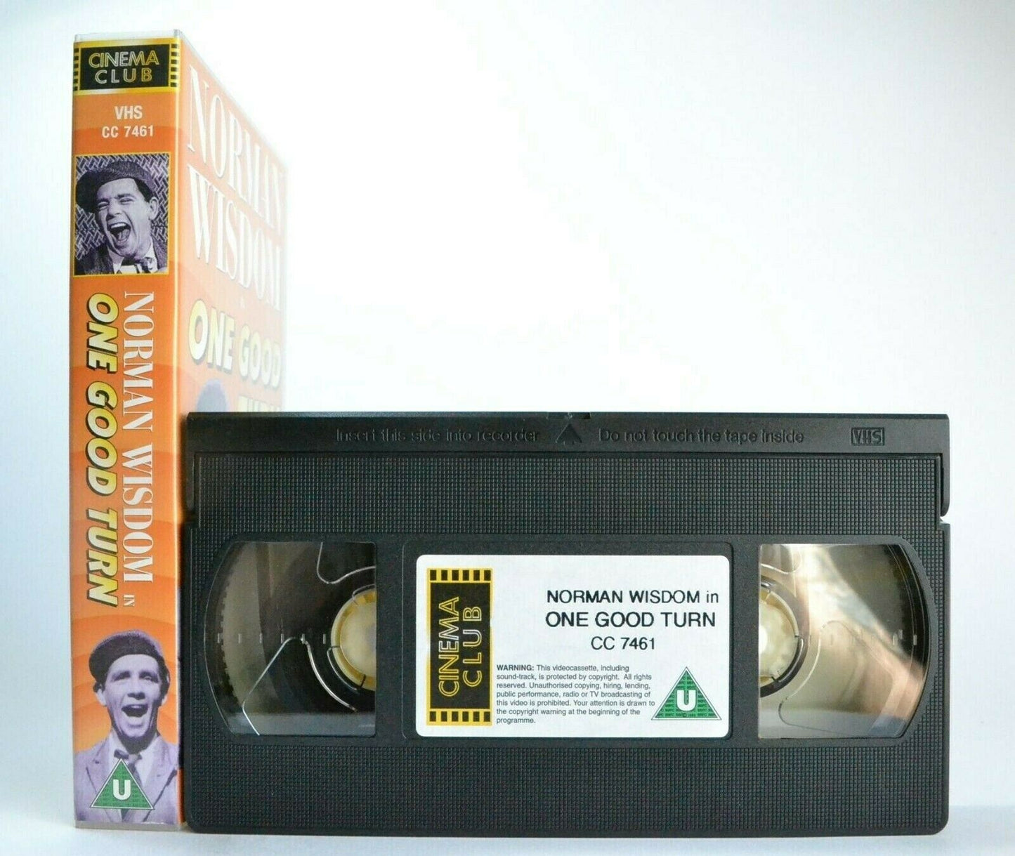 One Good Turn (1955): British Black And White Comedy - Norman Wisdom - Pal VHS-