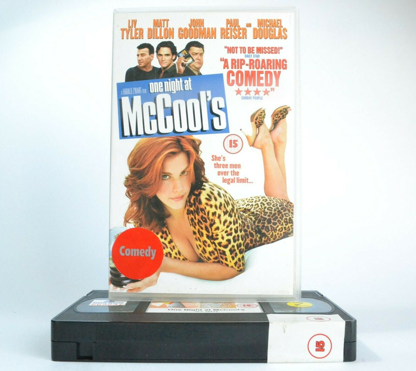 One Night At McCool's: Black Comedy - Large Box - Liv Tyler/Matt Dillon - VHS-