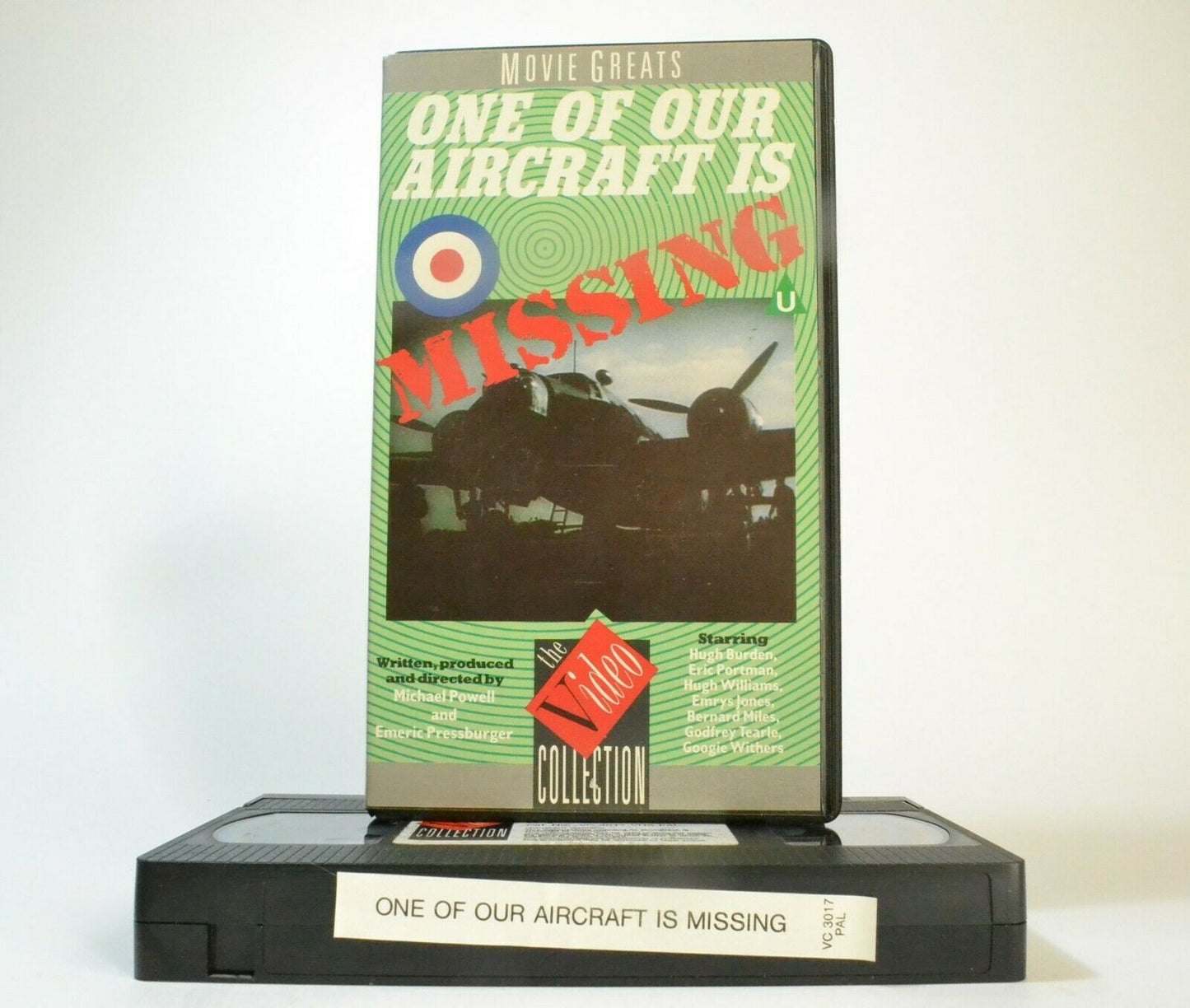 One Of Our Aircraft Is Missing [Movie Greats] Action - Godfrey Tearle - Pal VHS-