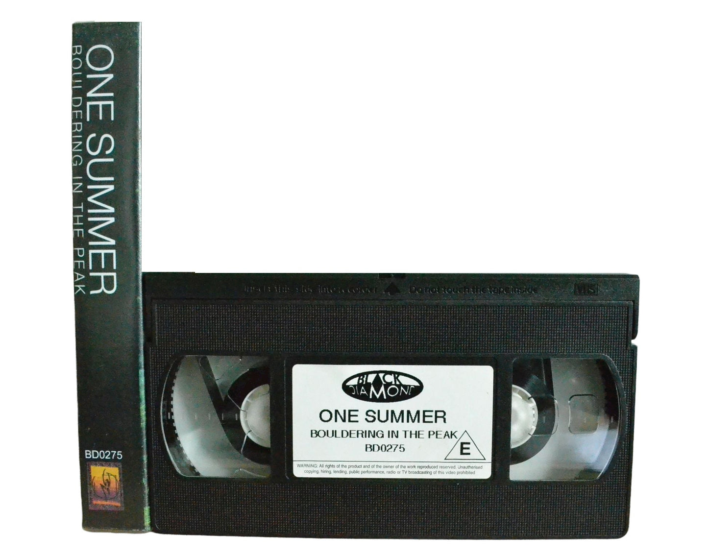 One Summer - Bouldering In The Park - Ben Moon - Black Diamond - Vintage - Pal VHS-