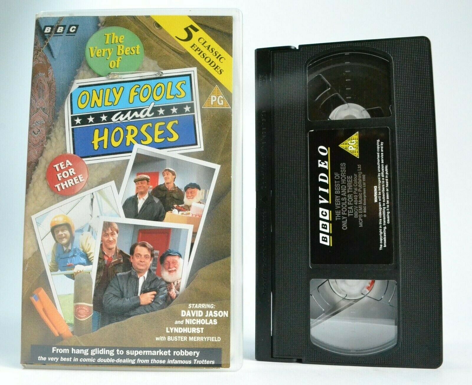 Only Fools And Horses (The Very Best Of): 'Tea For Three'- Comedy Series - VHS-