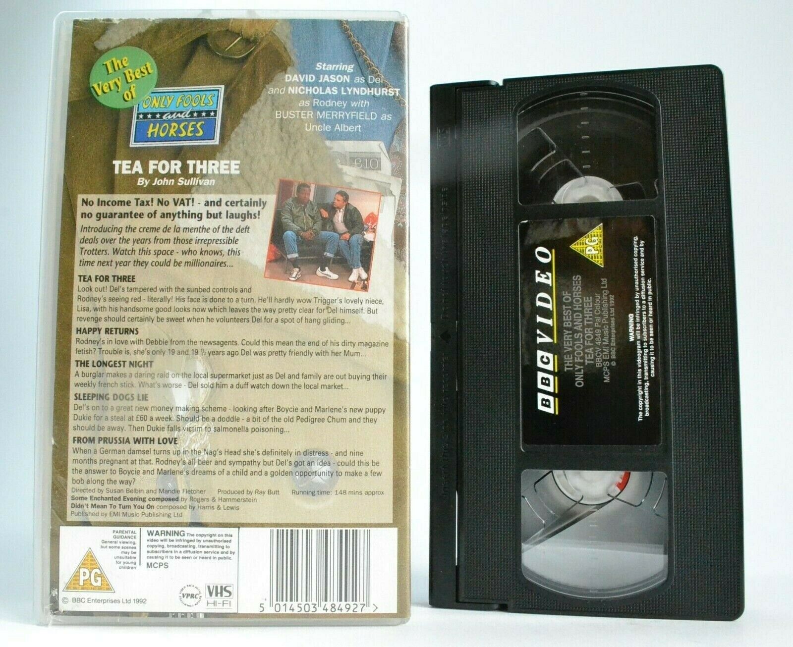 Only Fools And Horses (The Very Best Of): 'Tea For Three'- Comedy Series - VHS-