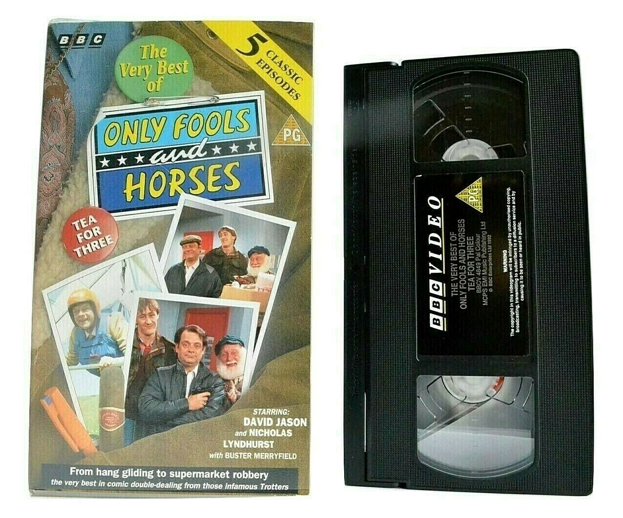 Only Fools And Horses (The Very Best Of): 'Tea For Three'- Comedy Series - VHS-