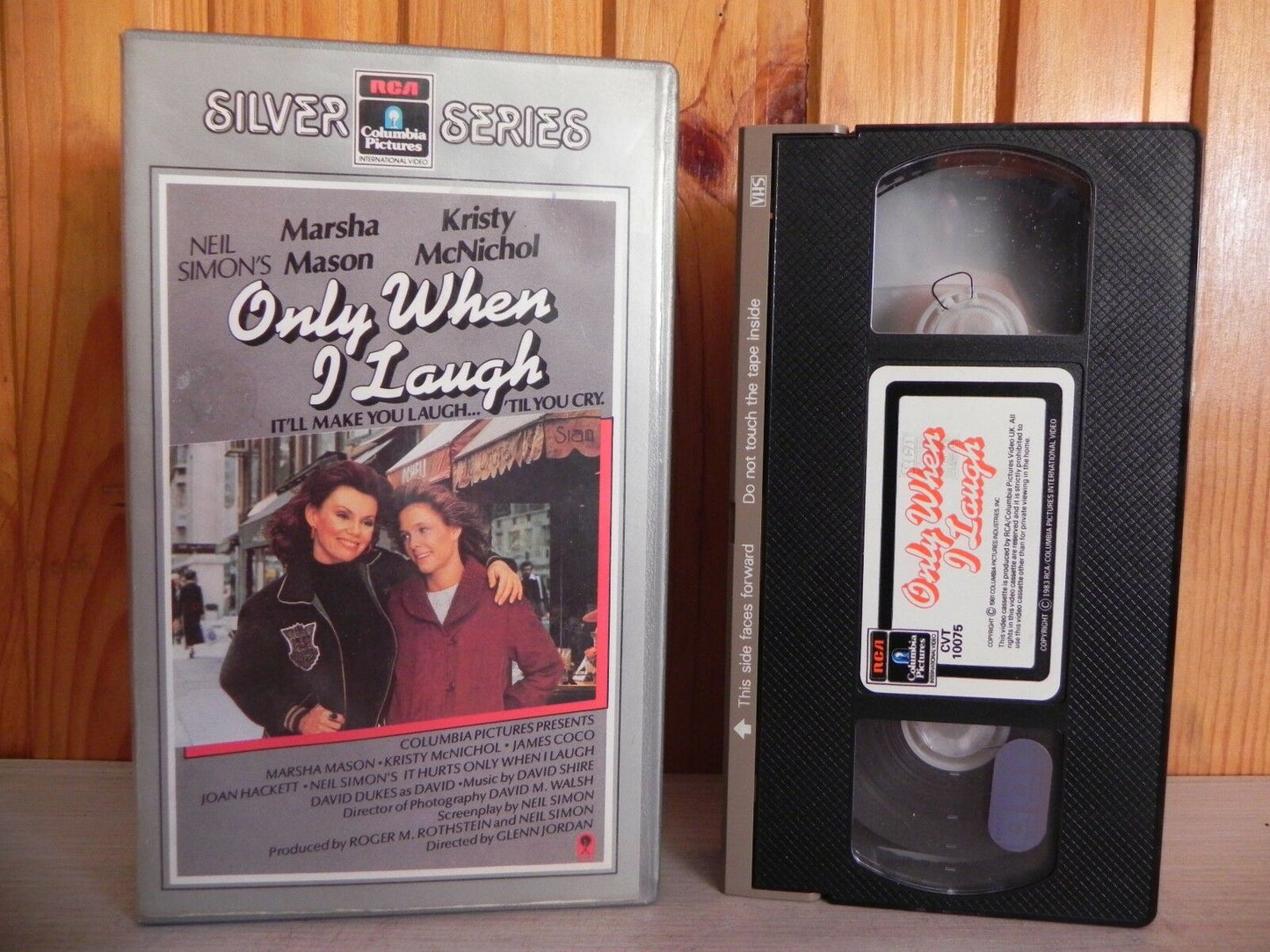 Only When I Laugh - Broadway - Marsha Mason - RCA Silver Series - Pre Cert VHS-