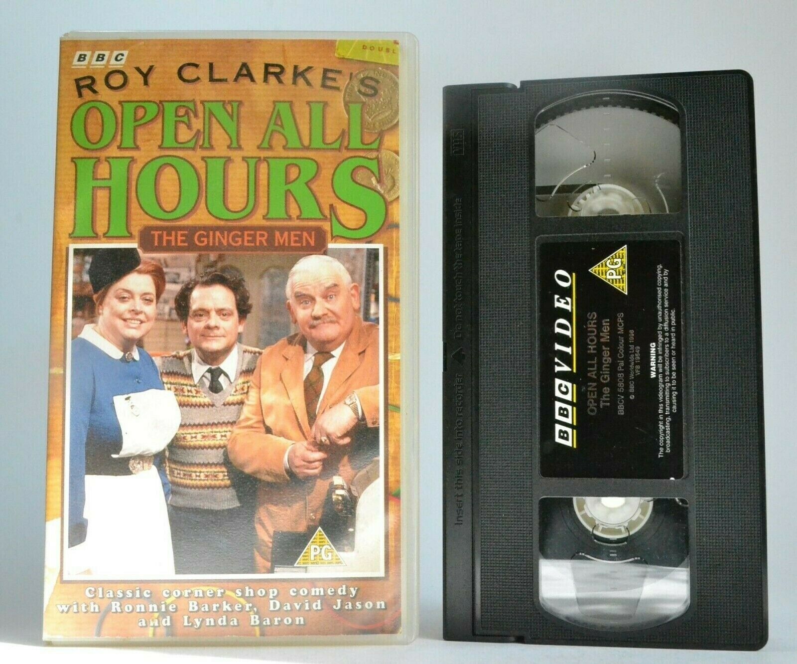 Open All Hours: The Ginger Men - BBC Comedy Series - Ronnie Barker - Pal VHS-