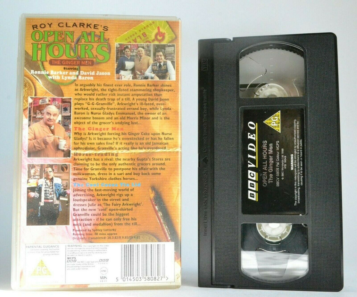 Open All Hours: The Ginger Men - BBC Comedy Series - Ronnie Barker - Pal VHS-