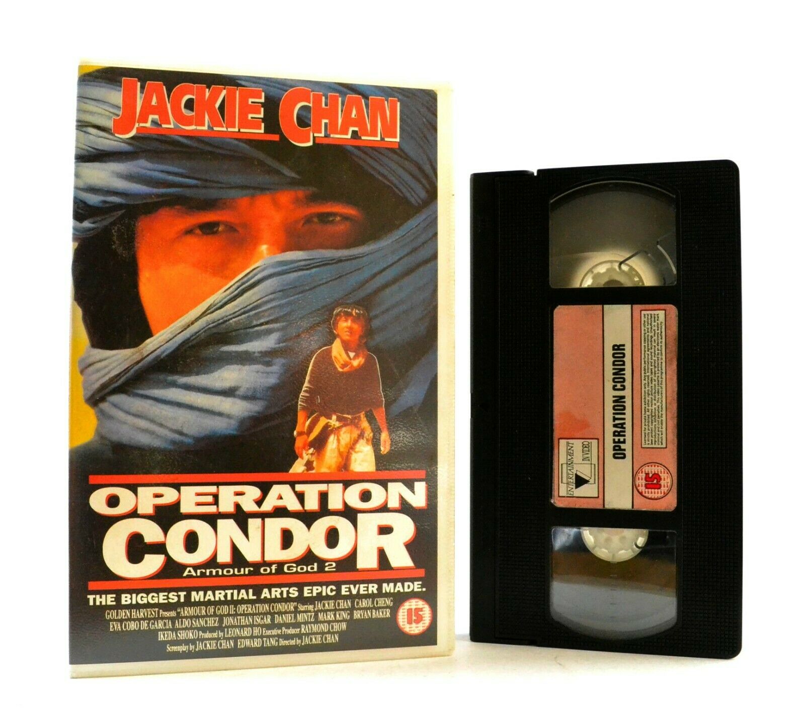 Operation Condor: Armour Of God 2 - Large Box - Martial Arts Epic - J.Chan - VHS-