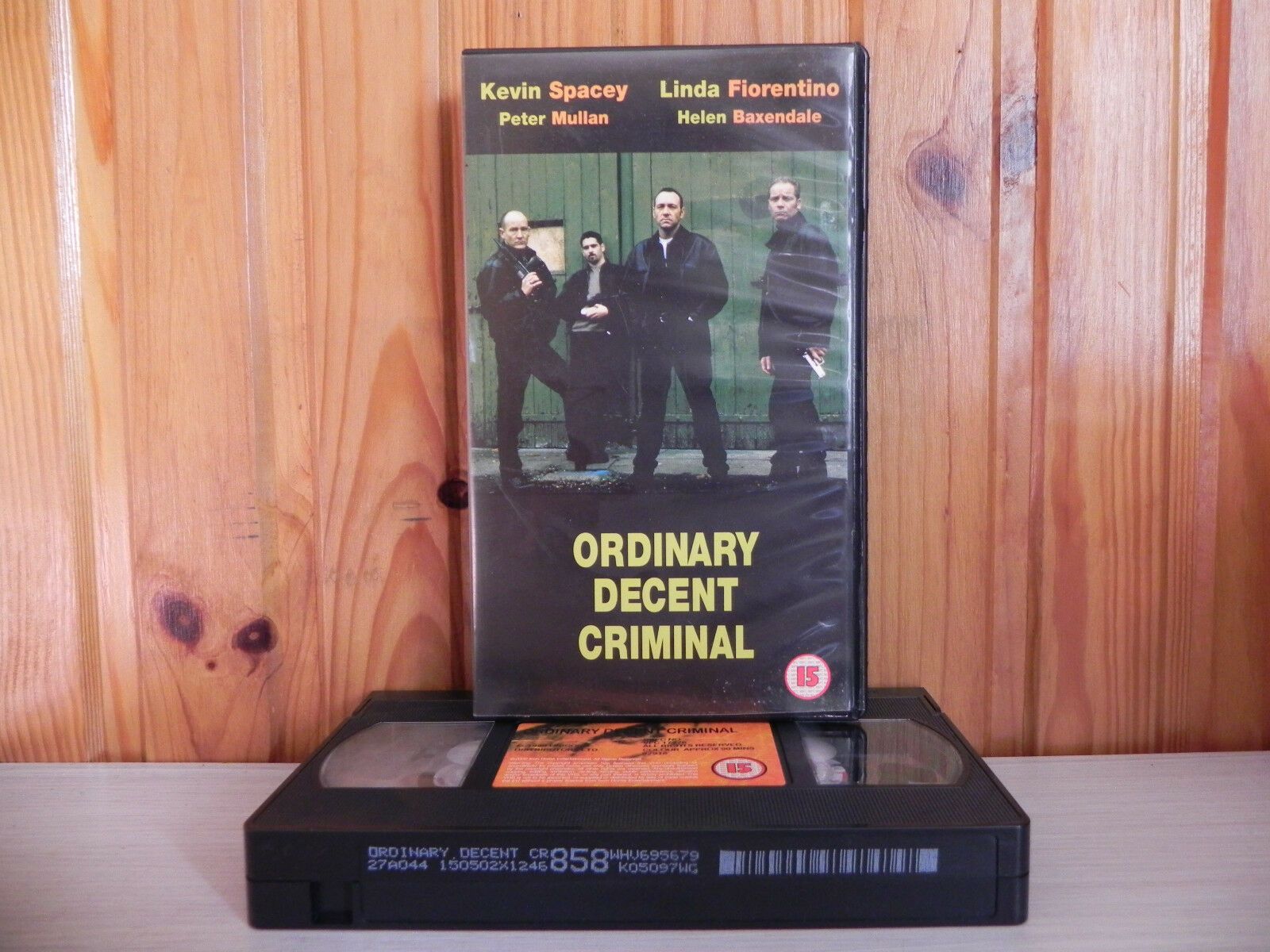 Ordinary Decent Criminal - 1999 - Edgy Icon Video - Gangster - Spacey - Pal VHS-