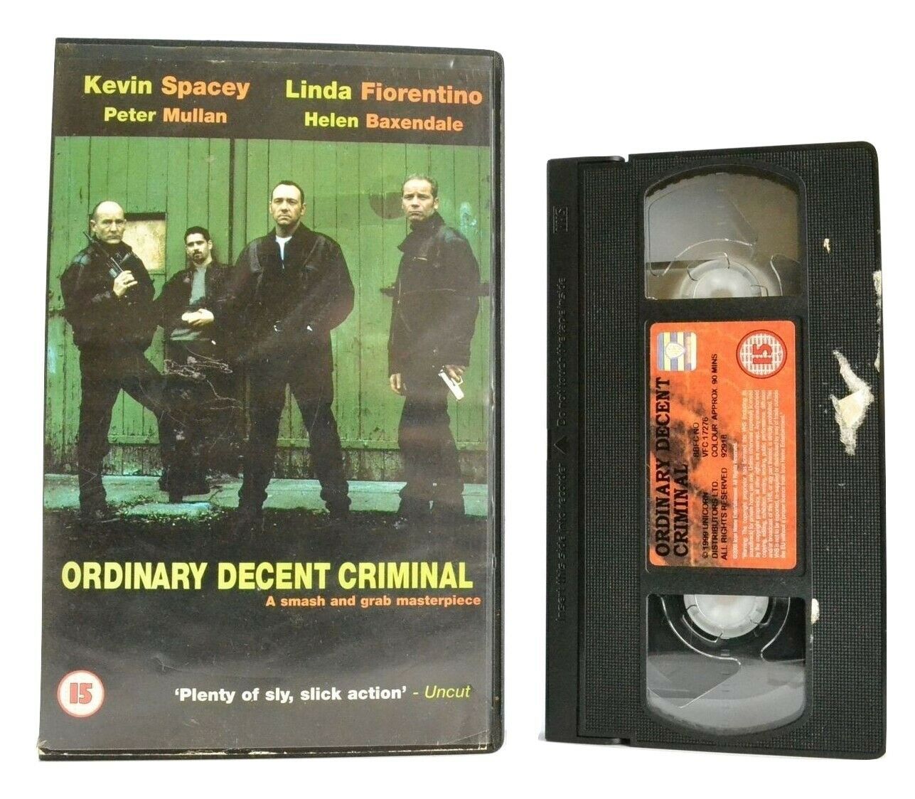 Ordinary Decent Criminal: Crime Comedy - Irish Crime Boss - Kevin Spacey - VHS-