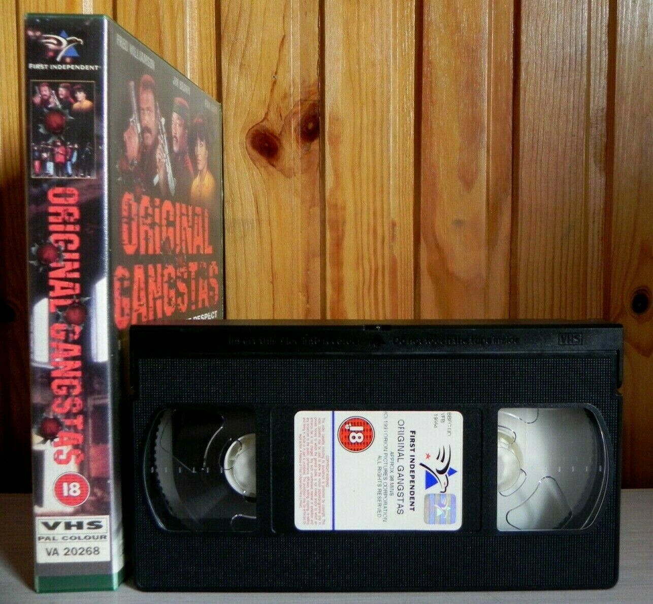 Original Gangsters (1996): Action/Gangster Movie - Large Box - Pam Grier - VHS-