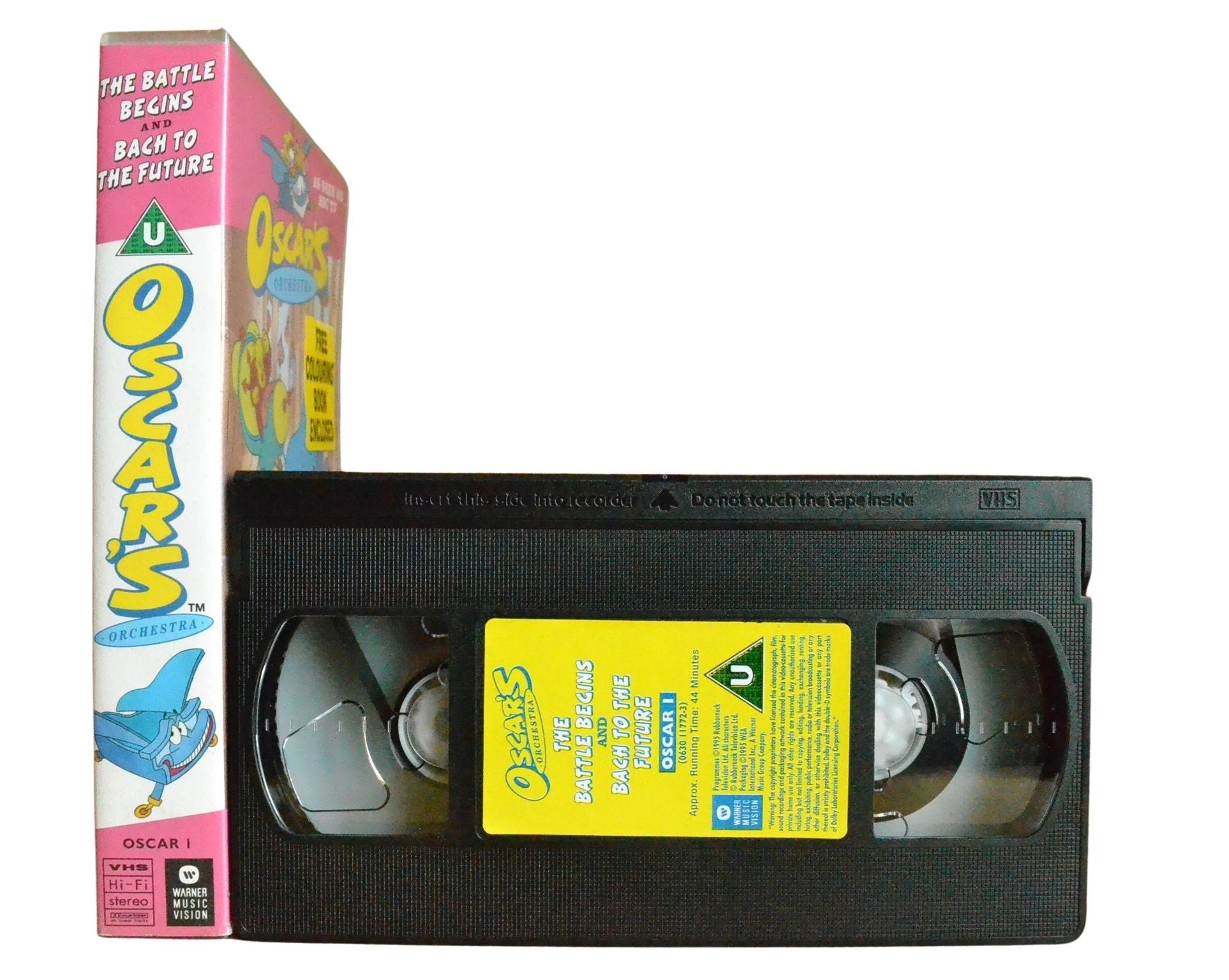 Oscar's Orchestra: The Battle Begins and Bach to the Future - Children’s - Pal VHS-