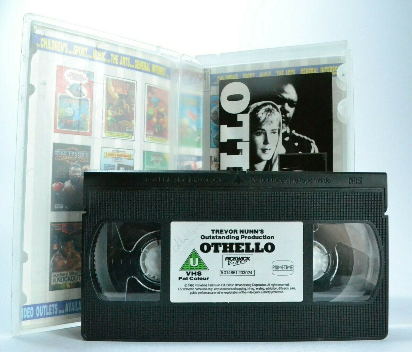 Othello (1990): Based On W.Shakespeare Play - Drama - I.McKellen/W.White - VHS-