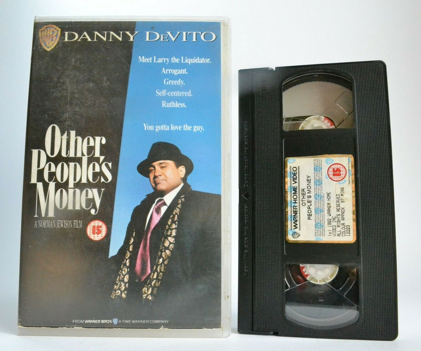 Other People's Money; [Norman Jewison] - Drama - Large Box - Danny DeVito - VHS-