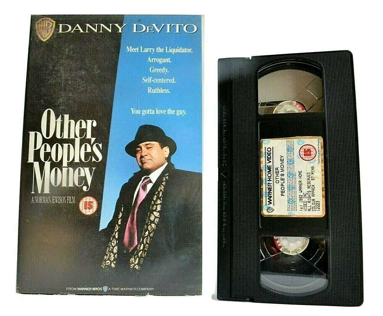 Other People's Money; [Norman Jewison] - Drama - Large Box - Danny DeVito - VHS-