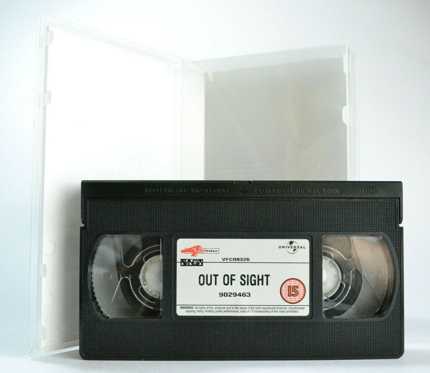 Out Of Sight (1998): Impressive-Slick-Thriller - Rahmes/Clooney/Lopez - Pal VHS-