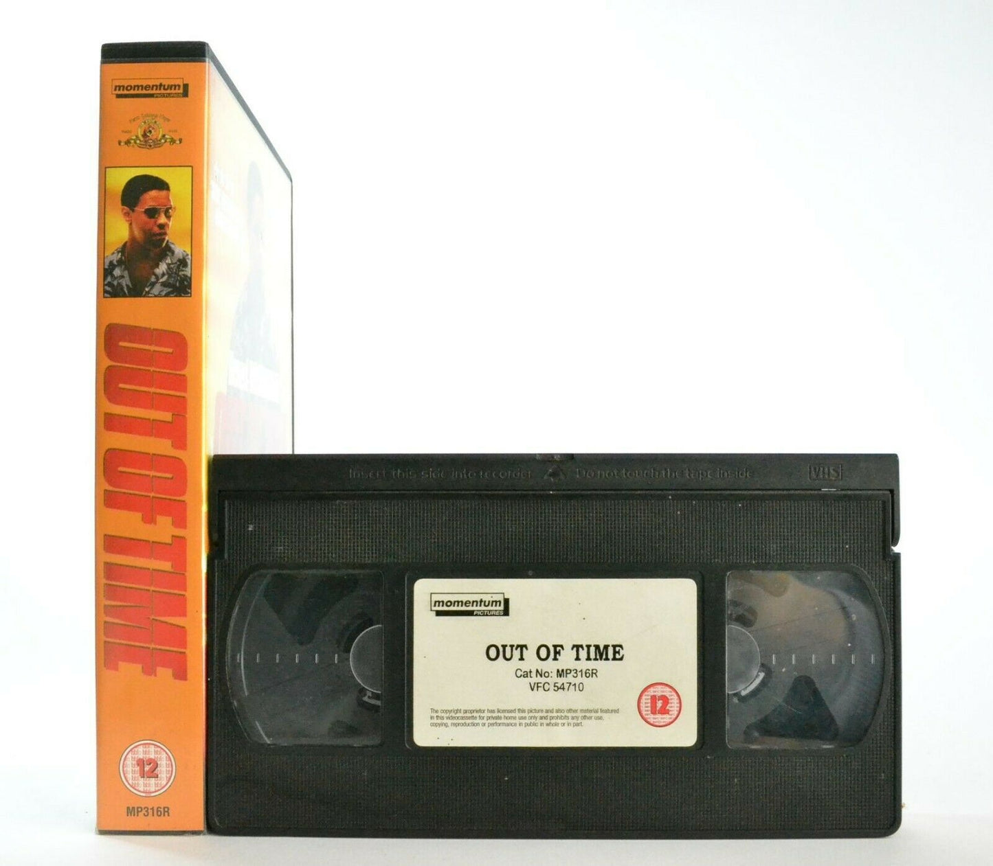 Out Of Time: Thriller (2003) - Large Box - Ex-Rental - Denzel Washington - VHS-