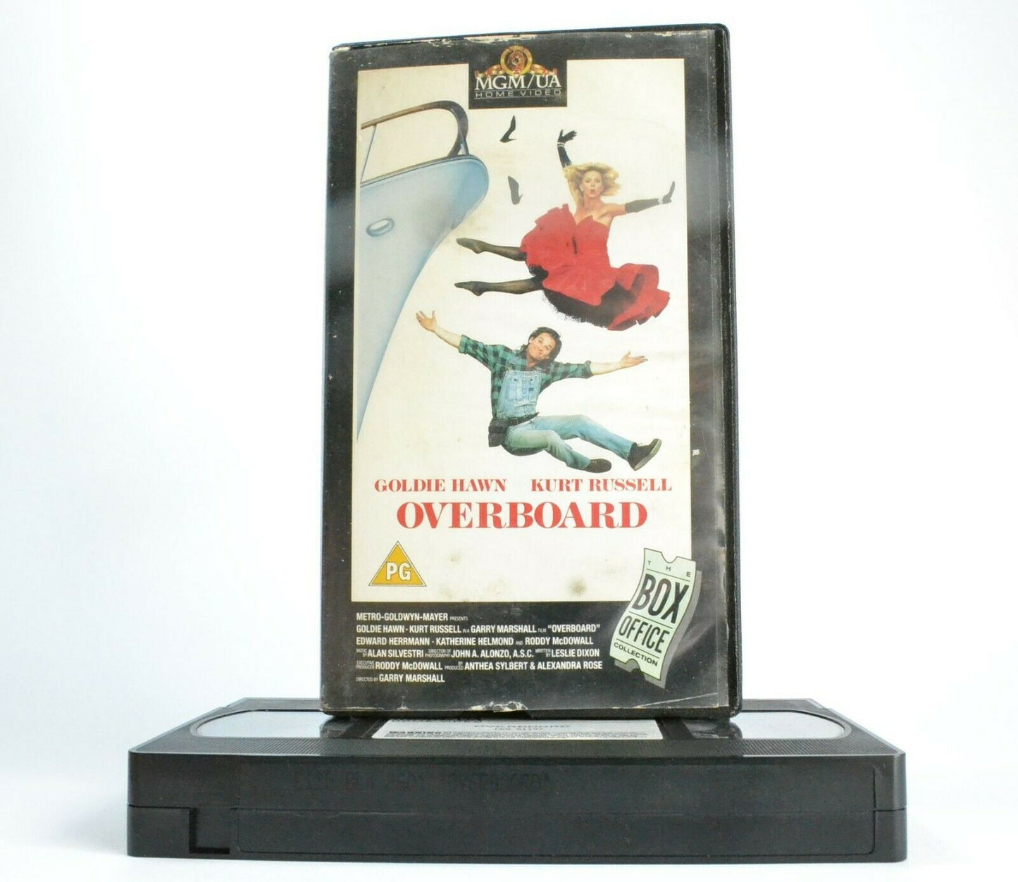 Overboard: (1987) MGM/UA - Cult Romantic Comedy - Goldie Hawn/Kurt Russell - VHS-