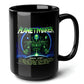 Planet Maker Black Mug (15oz) - coin op video games-15oz-