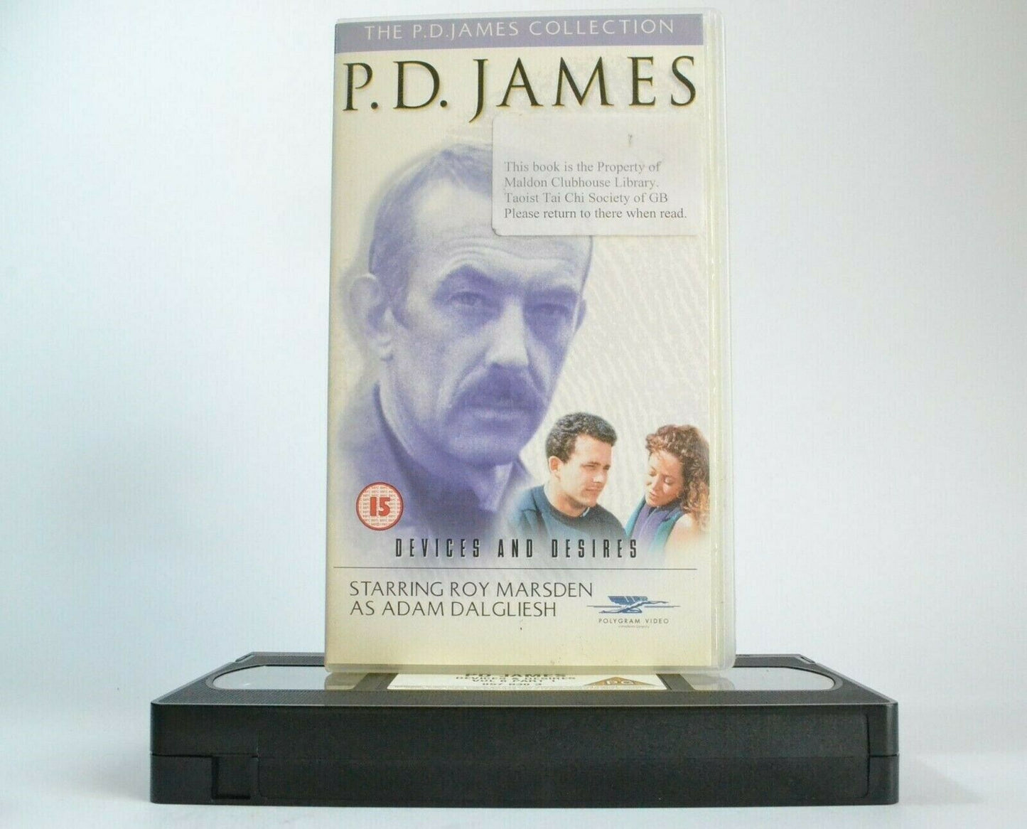 P.D. James: Devices And Desires - Detective Series - Roy Marsden - Pal VHS-