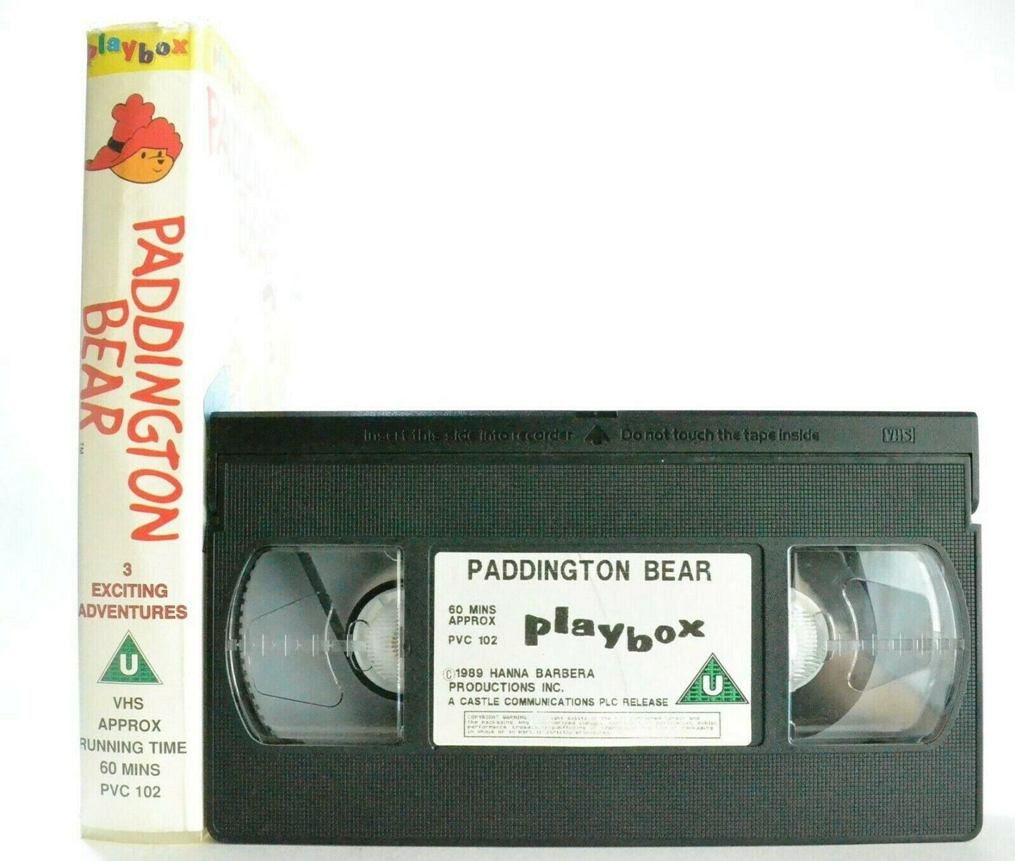 Paddington Bear: By Michael Bond - 3 Exciting Adventures - Children's - Pal VHS-