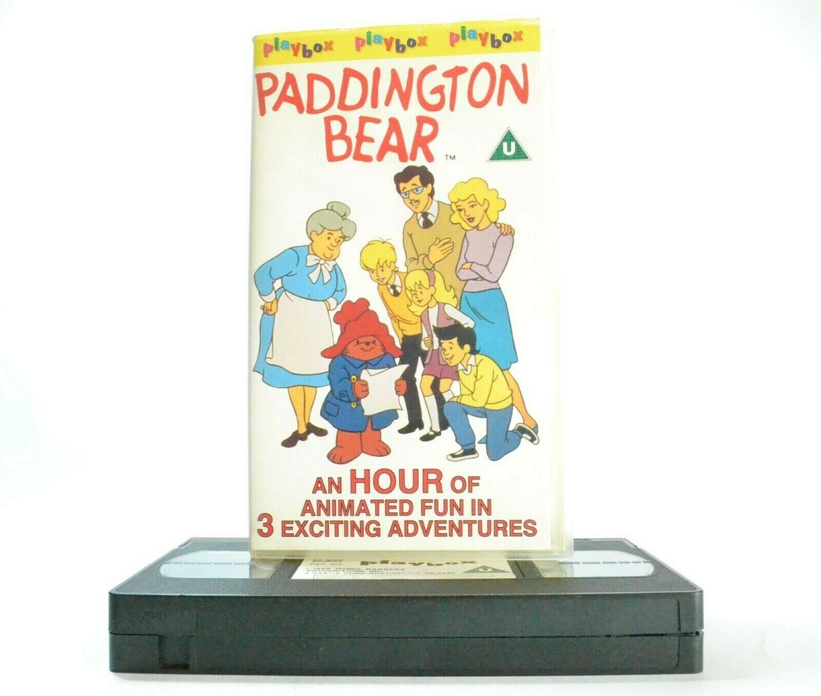 Paddington Bear: By Michael Bond - 3 Exciting Adventures - Children's - Pal VHS-