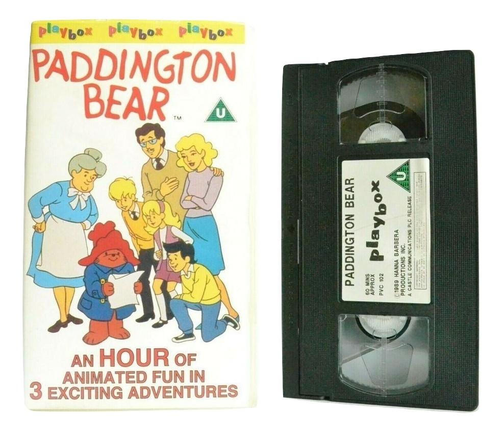 Paddington Bear: By Michael Bond - 3 Exciting Adventures - Children's - Pal VHS-