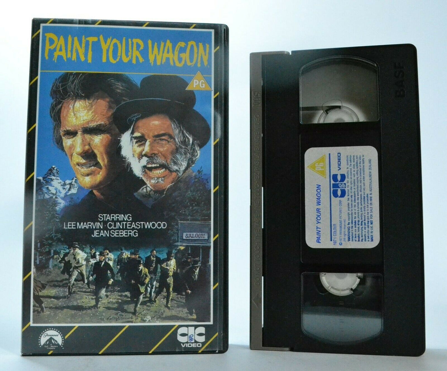 Paint Your Wagon: (1971) CIC Video - Western - Lee Marvin/Clint Eastwood - VHS-