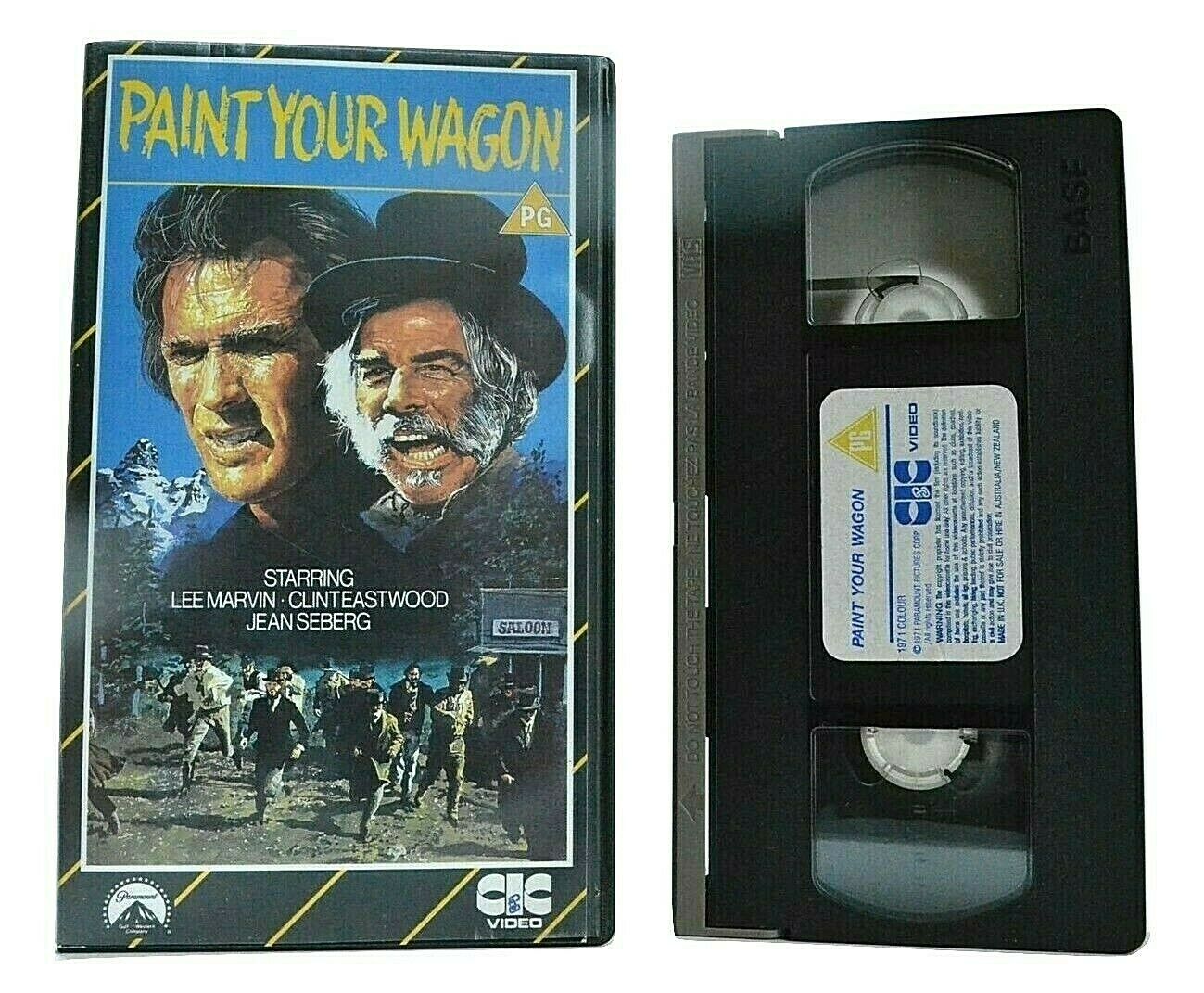 Paint Your Wagon: (1971) CIC Video - Western - Lee Marvin/Clint Eastwood - VHS-