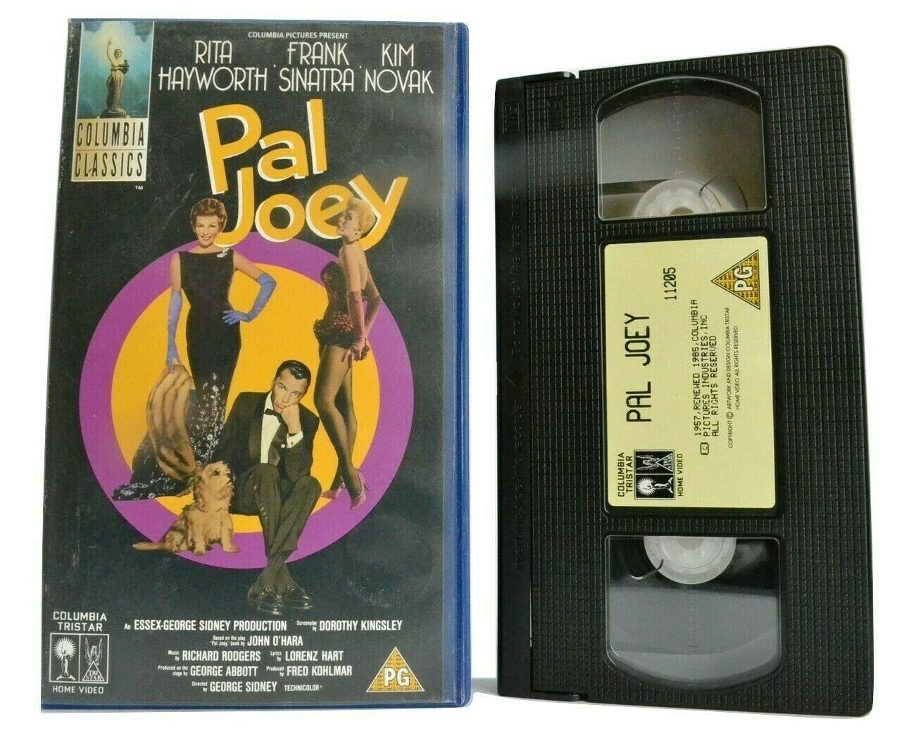 Pal Joey; [Technicolor] Musical Comedy - Rita Hayworth / Frank Sinatra - Pal VHS-