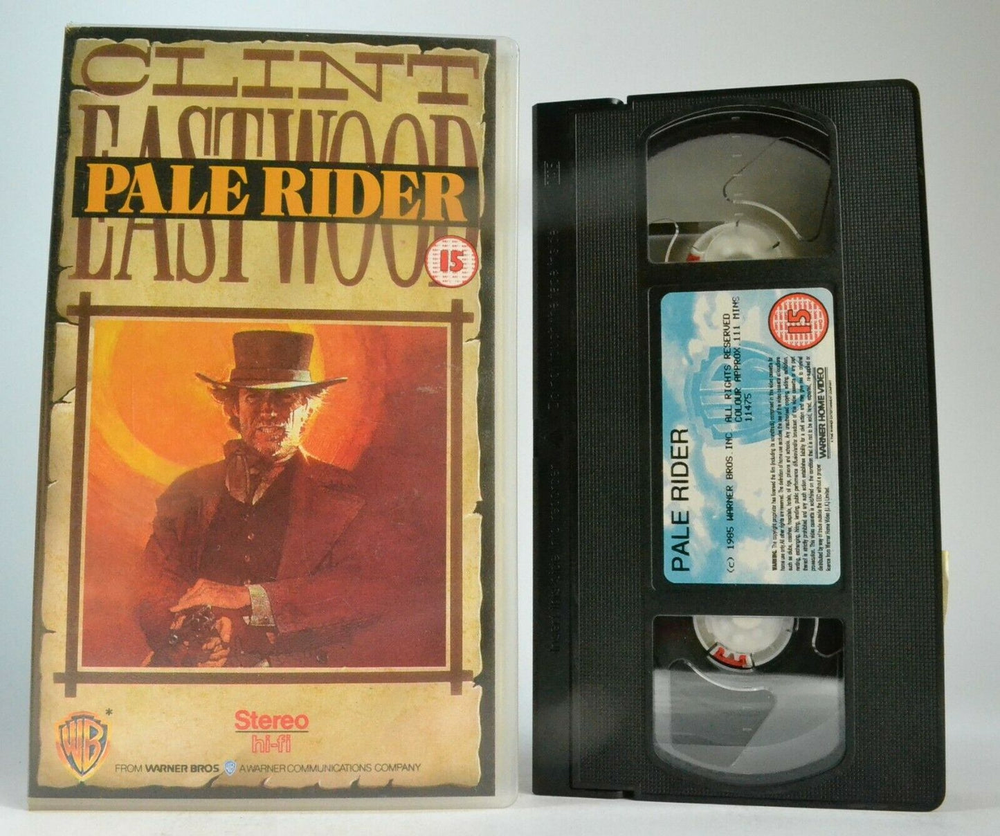 Pale Rider; [Clint Eastwood]: Western - Christopher Penn / John Russell - VHS-