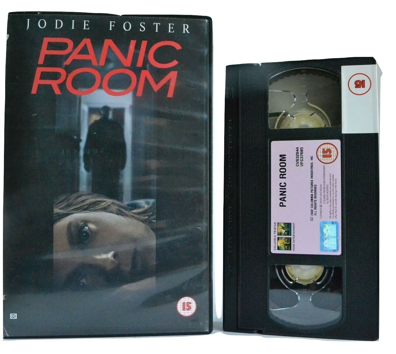 Panic Room: A David Fincher Film - Thriller - Large Box - Jodie Foster - Pal VHS-