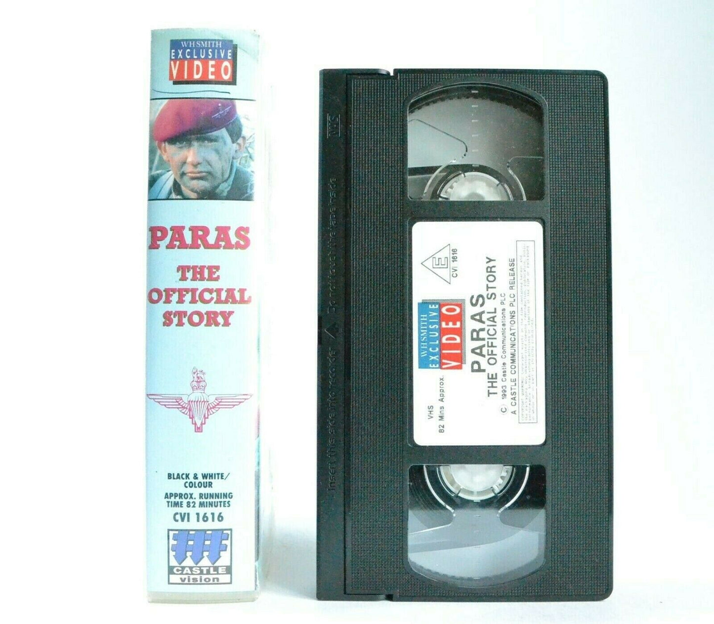 Paras: The Official Story - (1999) Documentary - [Huge Map Included] - VHS-