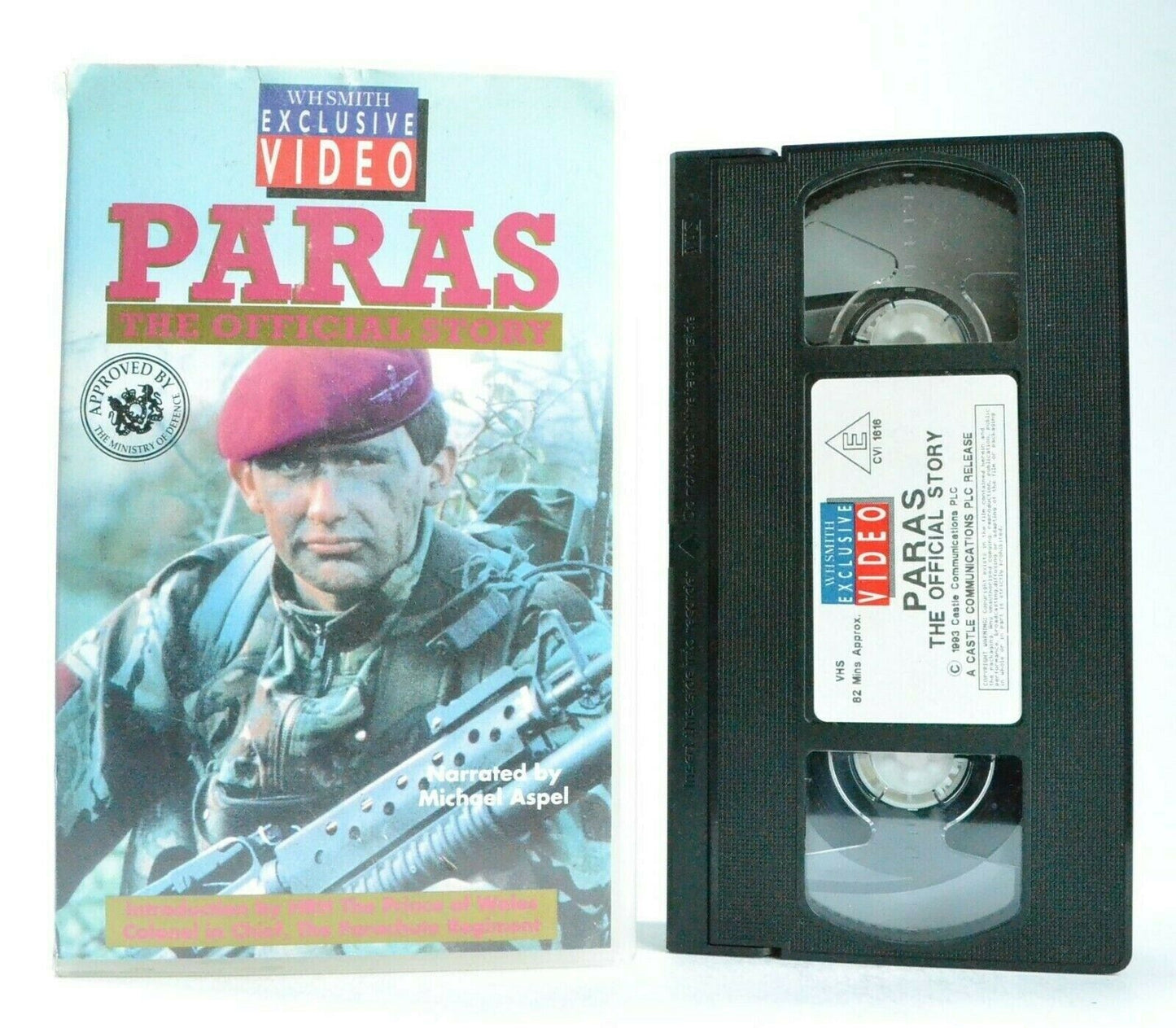 Paras: The Official Story - (1999) Documentary - [Huge Map Included] - VHS-