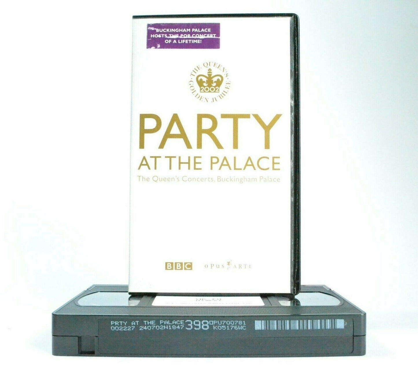 Party At The Palace: Queen's Concerts - Buckingham Palace - Live Music - Pal VHS-