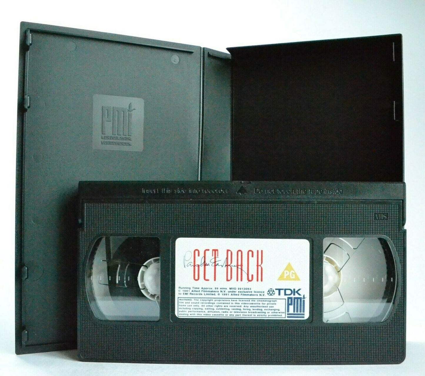 Paul McCartney: Get Back (1990) - Live Performance - World Tour - Music - VHS-