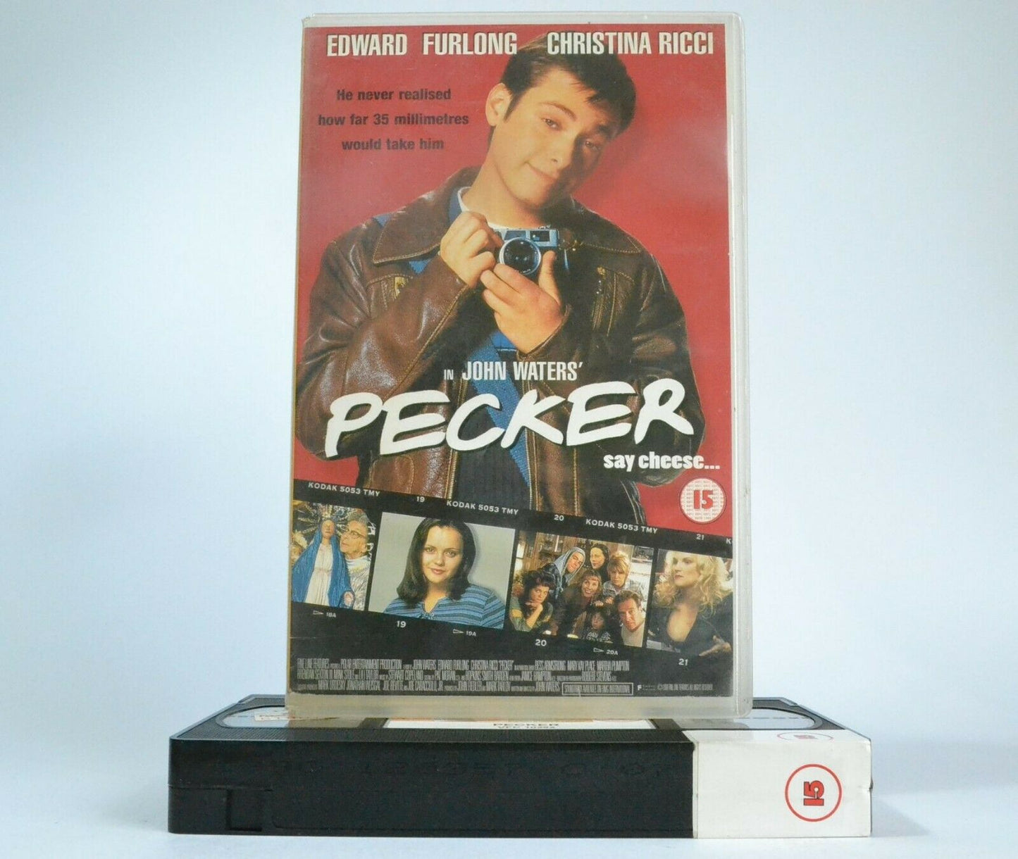 Pecker: Film By J.Waters (1998) - Comedy/Drama - Large Box - E.Furlong - Pal VHS-