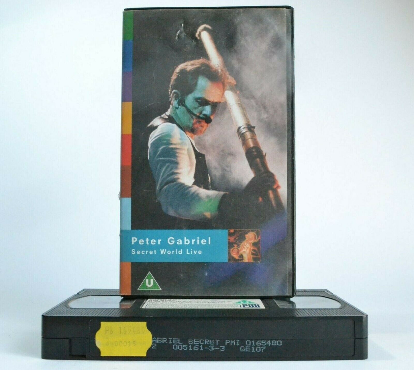 Peter Gabriel: Secret World Live - Concert - Performance - Rock Music - Pal VHS-