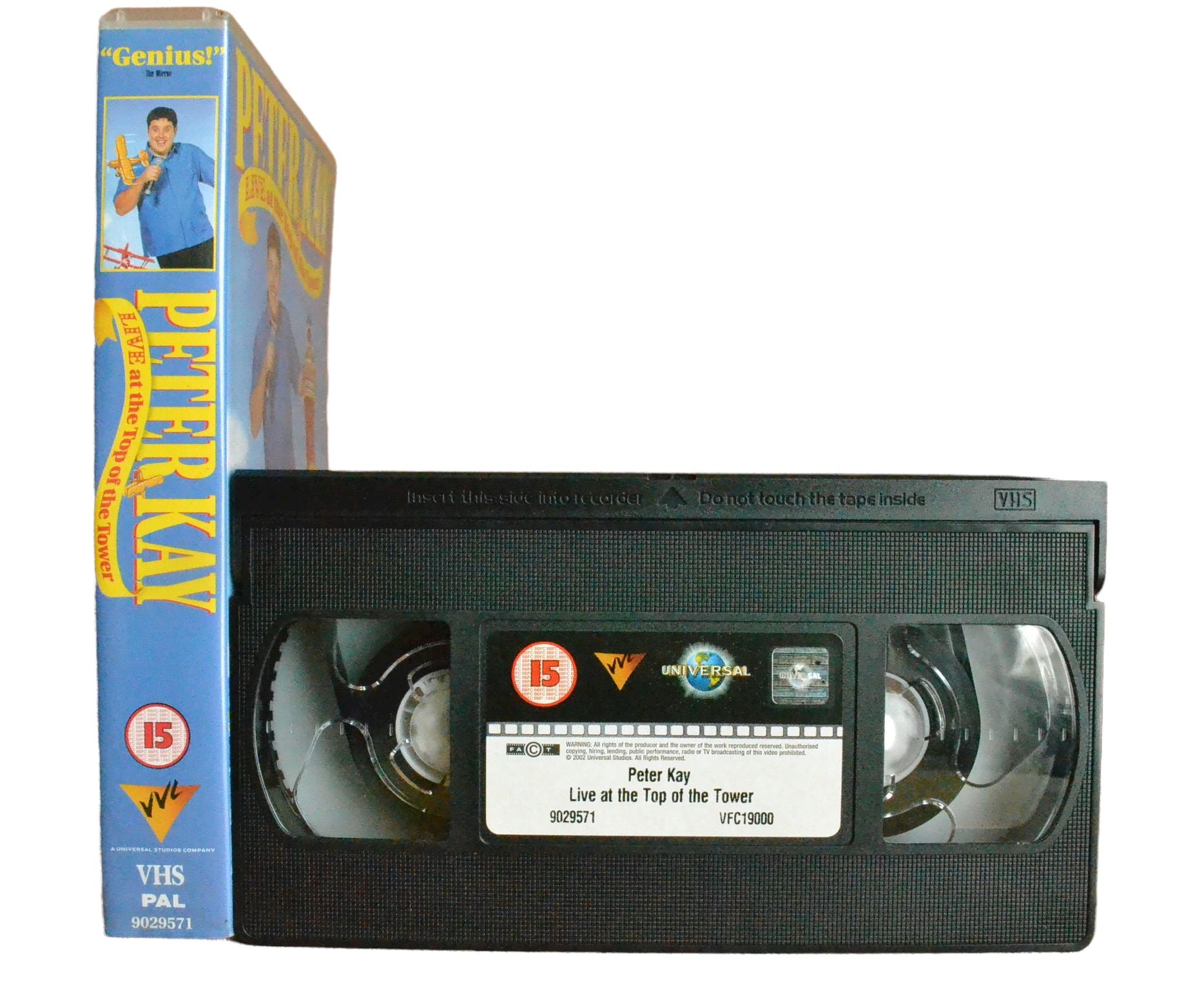 Peter Kay: Live at the Top of the Tower - Peter Kay - VVL - Vintage - Pal VHS-