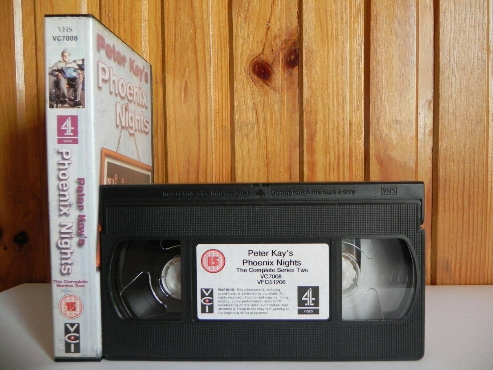 Peter Kay's Phoenix Nights - Complete Series Two - Classic Comedy Show - VHS-