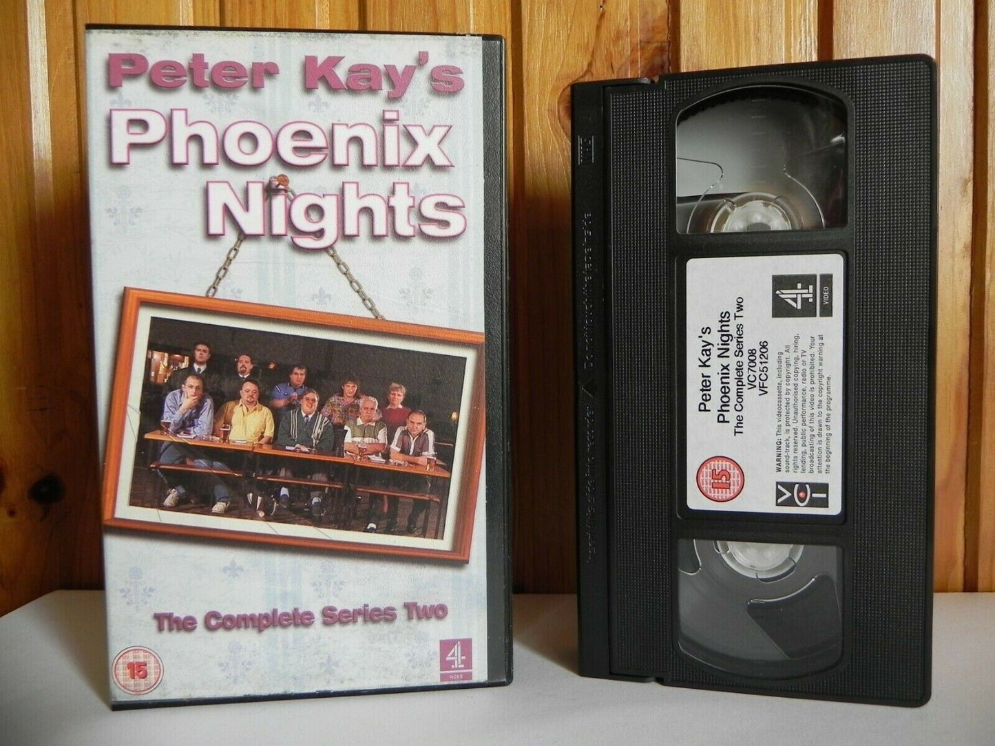 Peter Kay's Phoenix Nights - Complete Series Two - Classic Comedy Show - VHS-